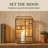 13.65'' H Metal Tabletop Lantern