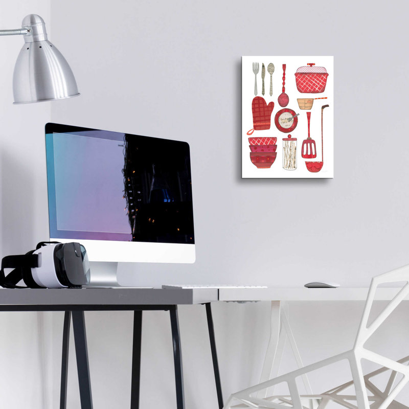 «Cool Kitchen II» par Courtney Prahl, H 16 po x l 12 po x P 0,13 po