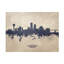 Knoxville Tennessee Skyline Concrete par Michael Tompsett - impression sur toile tendue-76346782