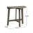 Outdoor Half-Round Folding Wood Bistro Table-2077582246