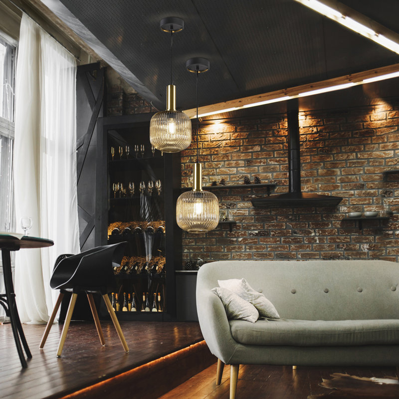 Hamako 1 - Light Matte Black Single Pendant
