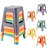 5 Pack Stackable Classroom Stools-1967015074