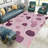 Lavender Cactus   area rugs for Living Room, Soft and Comfortable, Suitable for all seasons, easy to maintain, machine washable Indoor floor mat, Under Table Farmhouse suitable for Bedroom, Dining Room, Study,  Balcony, Home Decor Patio-1008379502