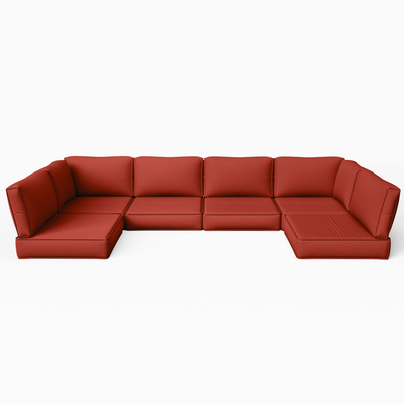 Wynee Outdoor Cushions Set 5" Outdoor Furniture Replacement Cushions Patio Furniture Cushions And Sectional Cushions, 4.9"