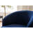 Swivel Accent Armchair Barrel Chair With Powder Coating Metal Ring-1135975717