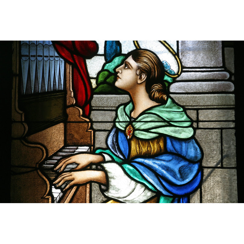 Saint Cecilia - Wrapped Canvas Print, 81cm H x 122cm W x 3.8cm D