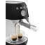 Machine à café espresso et infusion froide de style rétro des années 50 en noir-122657372