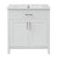Meuble-lavabo 30 po avec comptoir en céramique-779033606