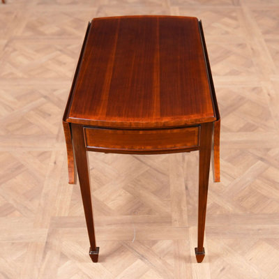 Solid Wood End Table with Storage