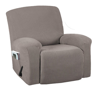 Box Cushion Wingback Slipcover