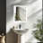 Cevat Frameless Lighted Wall Mirror