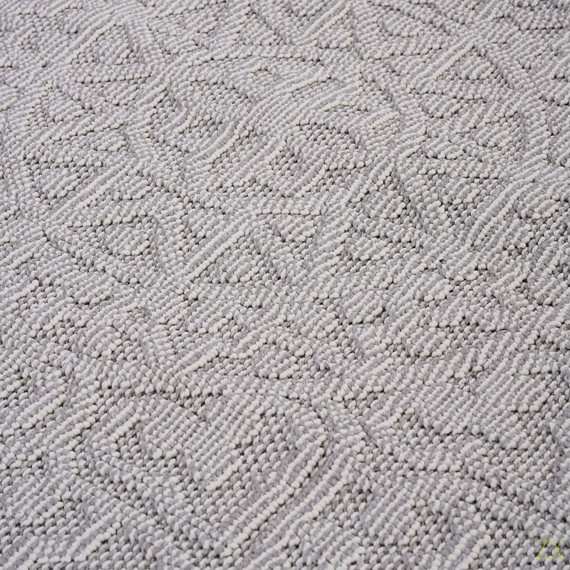 Guros Collection 6X9  Medallion Indoor / Outdoor Area Rug, Rectangle 6'7" x 7'9"