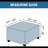 Square Ottoman Covers Ottoman Slipcover Square Footstool Protector Covers Storage Stool Ottoman Covers Stretch With Elastic Bottom, Feature Real Velvet Plush Fabric-1858935904-1858935907