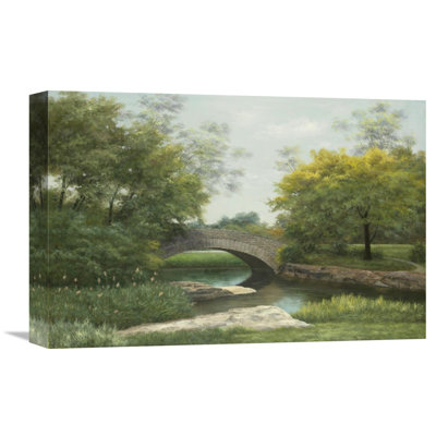 'Spring Waltz' by Diane Romanello Painting Print on Wrapped Canvas