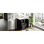 Meuble-lavabo de 30 po avec lavabo en céramique - meuble en bois massif et 3 tiroirs-1141562676-1141562674