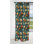 Mod Floral Nostalgia II - Rideau Mid-Century - Rideau occultant géométrique - 1 panneau