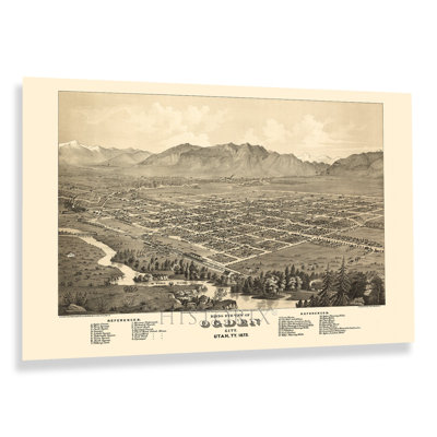 " 1875 Ogden City Utah "