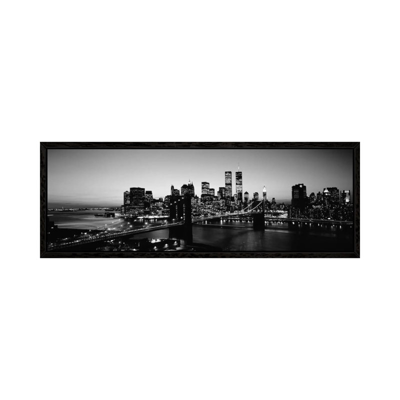 Panoramic Images by Panoramic Images - Floater Frame Panoramic Gallery-Wrapped Canvas Giclée on Canvas, Black