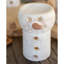Latassha 2 Piece Ceramic Tabletop Lantern Set with Candle Included