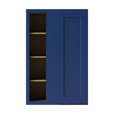 Armoire de coin murale