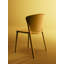 Designer italien: Claudio Francesco Bellini, chaise d'appoint de salle à manger d'extérieur empilable Aero (ensemble de 2)-1240154843