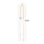 Solid Wood Bead 47.25'' Curtain Tieback