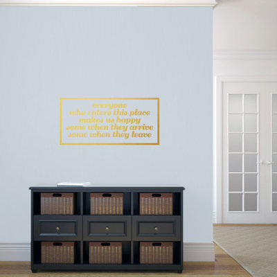 Non-Wall Damaging Wall Decal