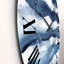 Abstrait bleu classique abstrait - horloge murale moderne-60187823