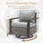 Drazen Wicker Steel Outdoor Seating Group-910527881-910527886