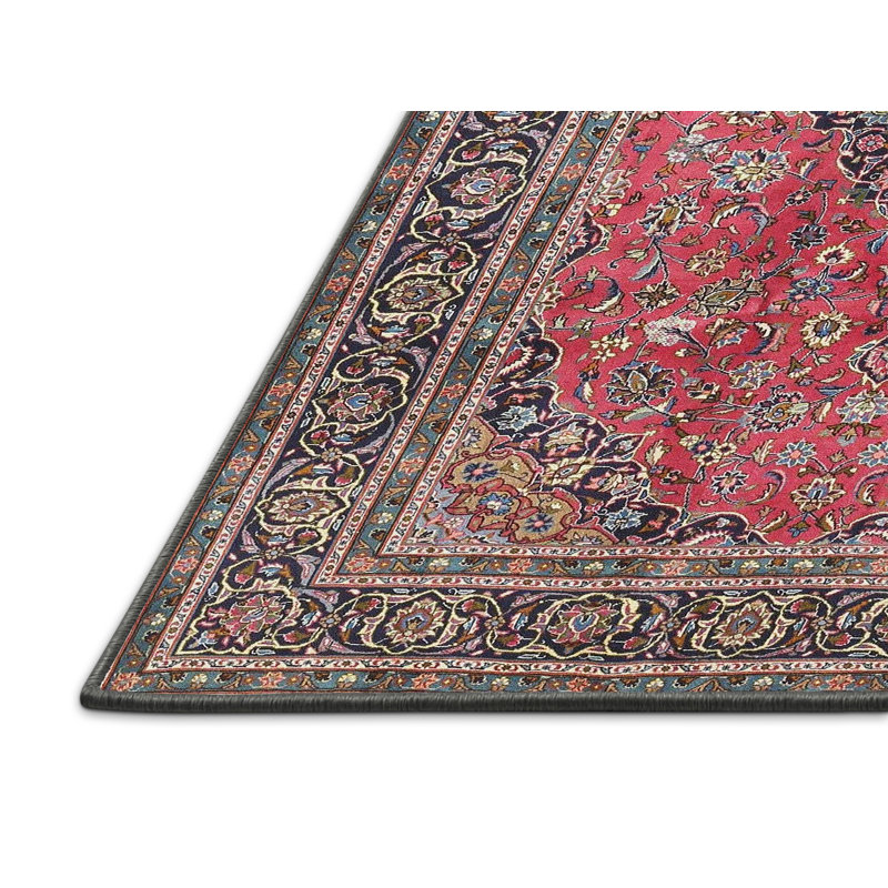 Tapis oriental rouge / noir / brun, Rectangle 3 pi x 5 pi