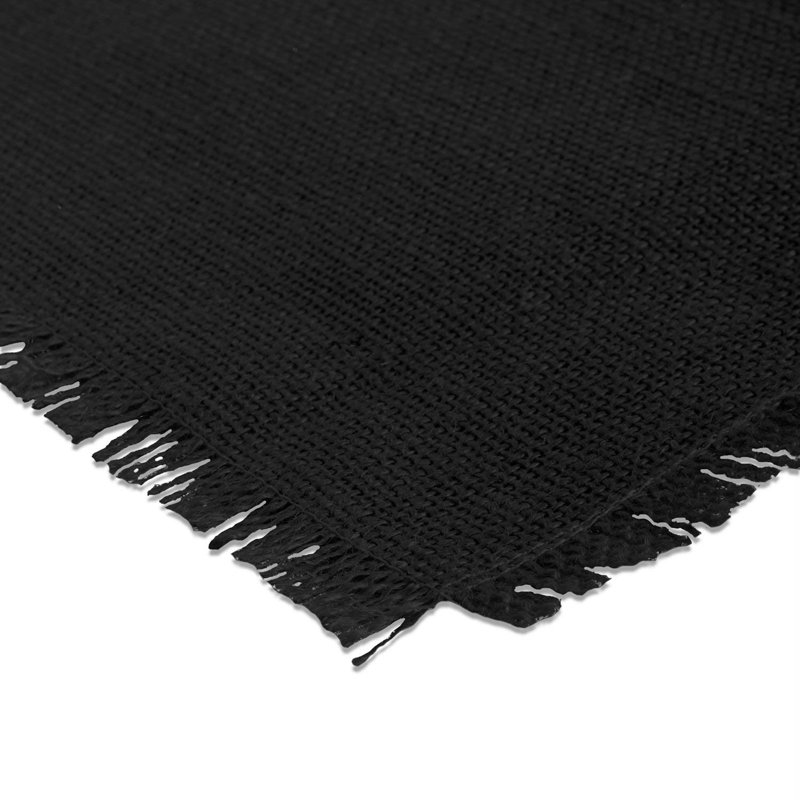 Geoghegan Table Runner, 74" L x 15" W, Black