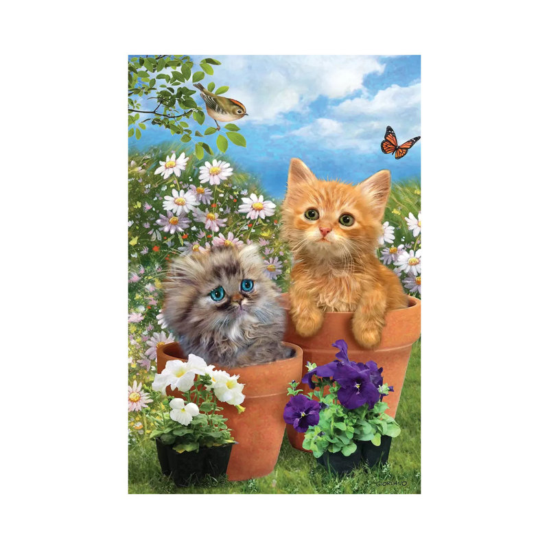 I Spy A Kinglet - Wrapped Canvas Painting, 101.6 cm H x 66.04 cm W x 3.175 cm D