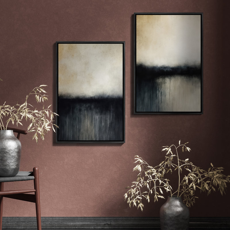 Art mural rétro encadré Fine Art Antique Classic pour chambre à coucher - 16 po x 24 po, Noir, H 24 po x l 16 po