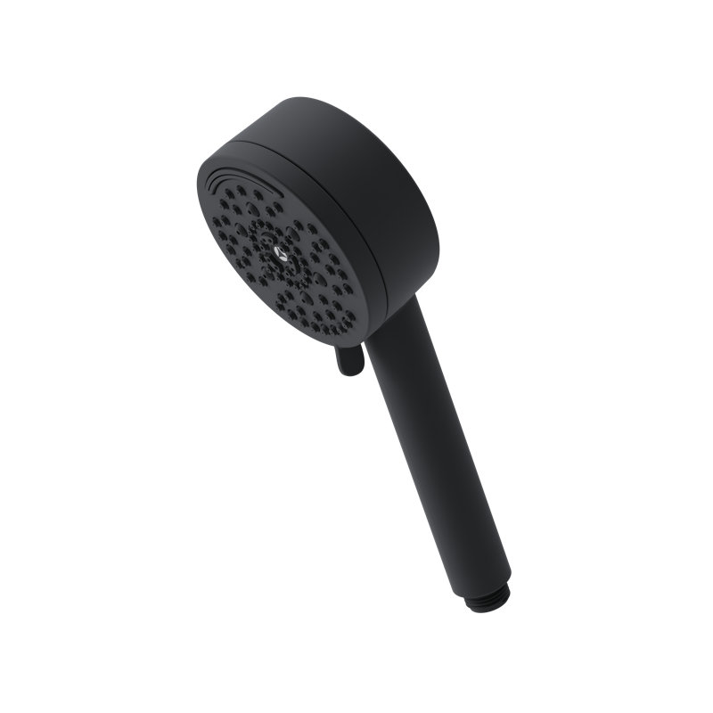 Pomme de douche à main 4 modes 7 modes avec technologie HydroMersion, Noir mat