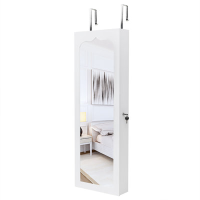 Armoire à bijoux avec miroir Aloin