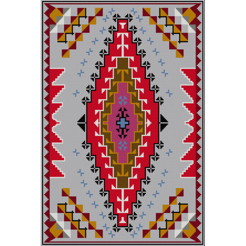 Tapis de couloir luxueux, tissu 100% velours, 39,4 po x 78,7 po | Semelle antidérapante en coton, d'une hauteur de poils de 0,4 po | Antibactérien, lavable à la machine, impression numérique 3D | Parfait pour la décoration intérieure et le confort