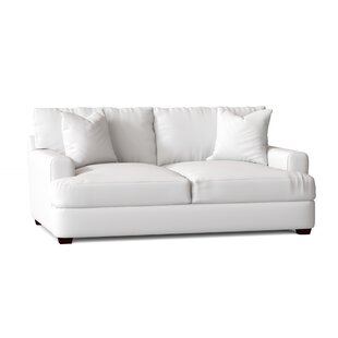 US PRIDE FURNITURE Tufted Cushion Back 69.3 Wide Sofa-Black