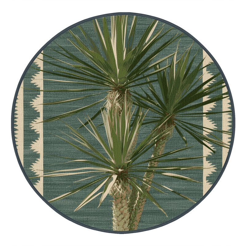  Tapis lavable Yucca, Rond 4 pi