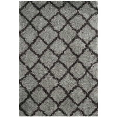 Tapis gris fossile / gris cendré