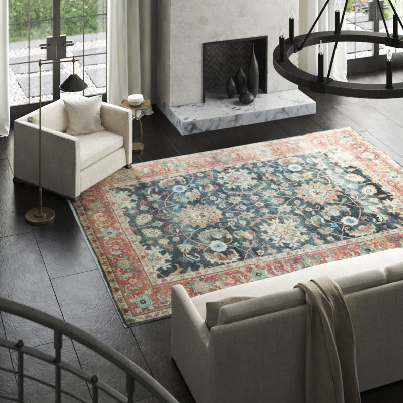 Wool Oriental Area Rug