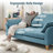 79'' Wide Modern Upholstered Deep Seat Sofa-372272065