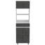 Garde-manger Auburn avec 2 armoires, 2 tablettes ouvertes et tiroir-1089121730