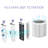 KONFOR Console Air Purifier with True HEPA Filter for 398.26 Cubic Feet