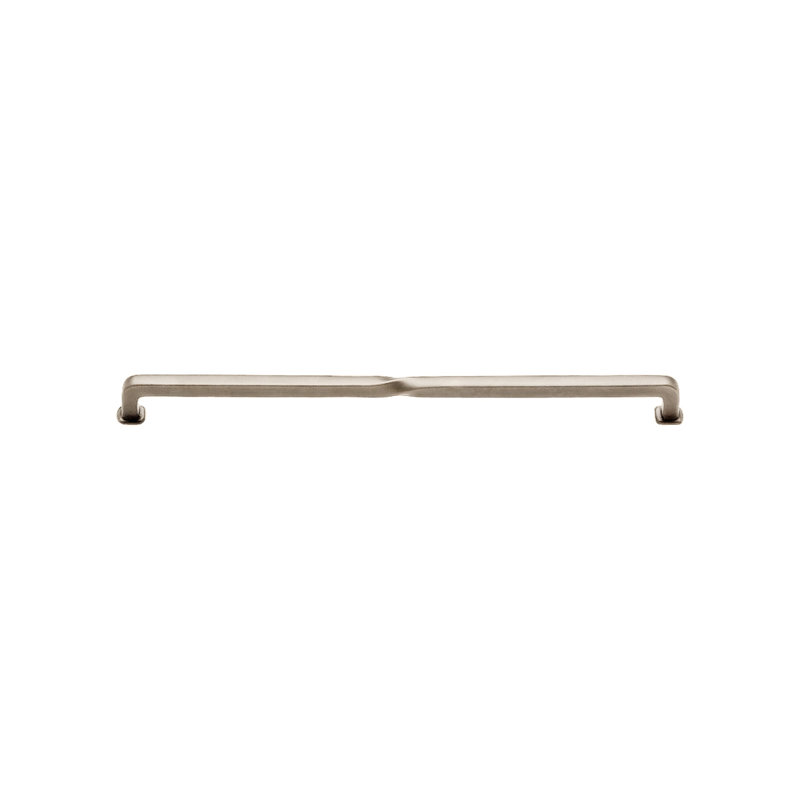 Twist Bar / Handle Pull, White Bronze Brushed, 18"
