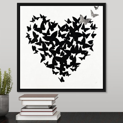 «Hearts in Flight III», impression sur toile