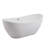 Labrusca 67'' x 28.3'' Soaking Fiberglass Bathtub-43605383