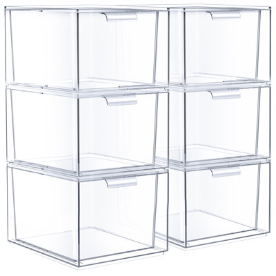 Makeup Organizer Drawers (6 Drawer Set)
