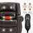 Power Lift Recliner Chair Heat Massage Dual Motor Infinite Position Up To 350 Lbs, Faux Leather, Heavy Duty Motion Mechanism With Usb Ports-1877742118