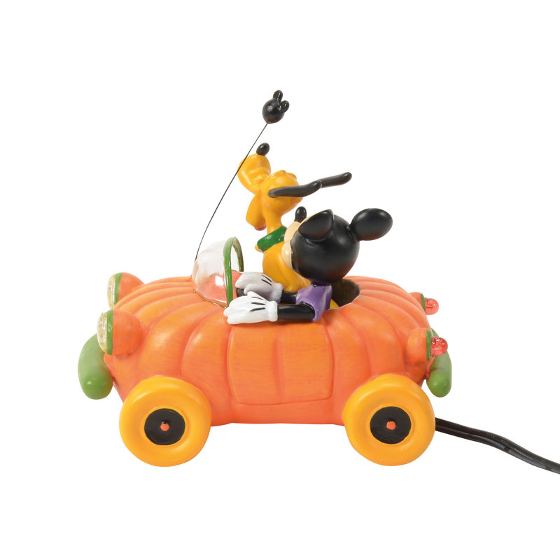 Figurine de service citrouille de Mickey
