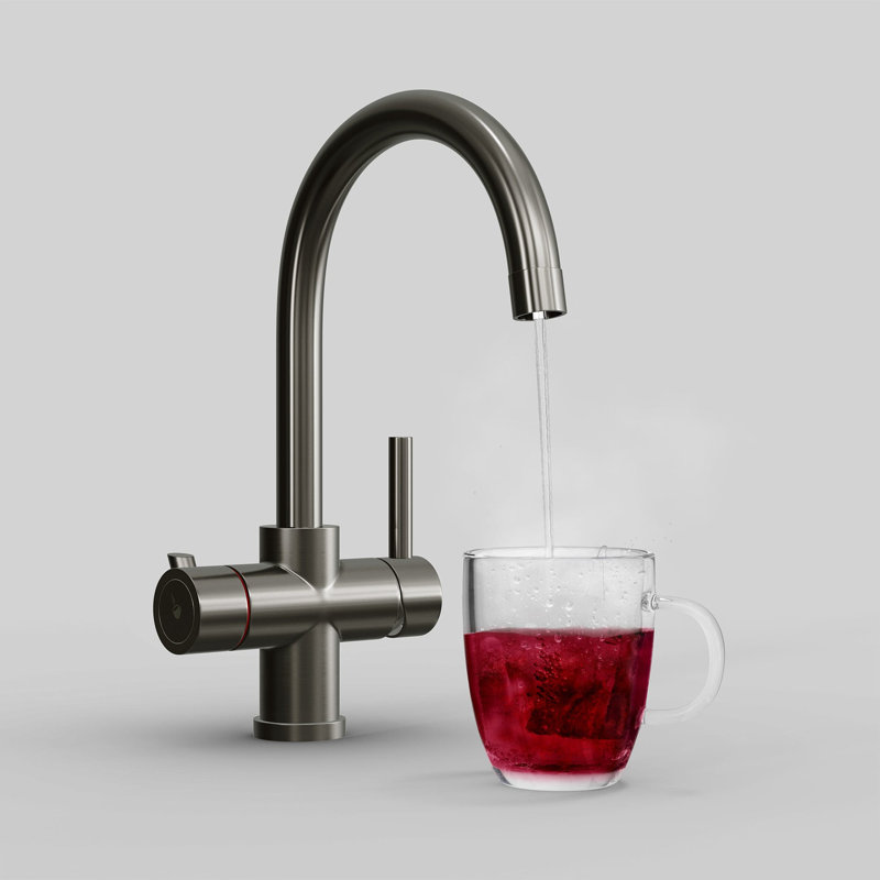 Fohen Touch Kitchen Faucet, Gunmetal Grey